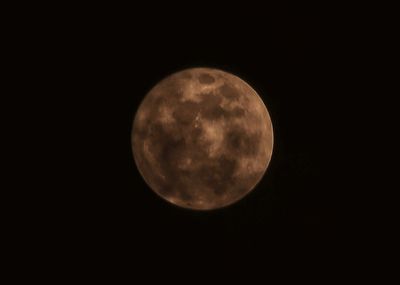 Scenic view of moon at night