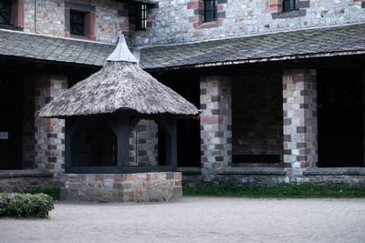 Facade of old building
