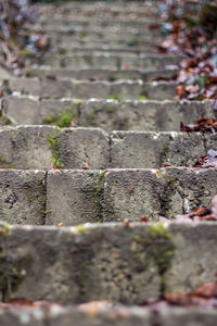 Full frame shot of cobblestone