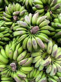 Full frame shot of bananas