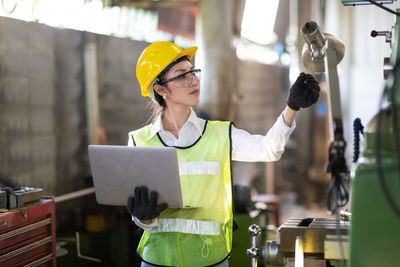 Woman working