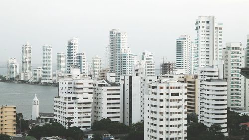 Modern buildings in city