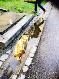 Close-up of woman in bikini