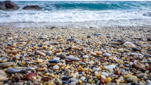 Stones on beach