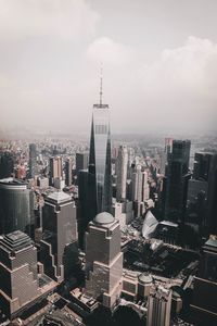 Aerial view of a city