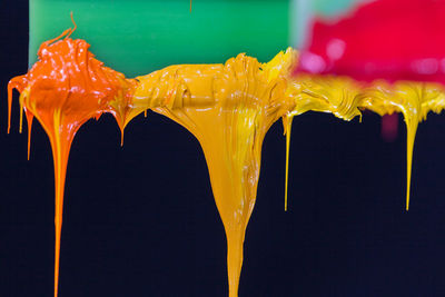 Close-up of paint