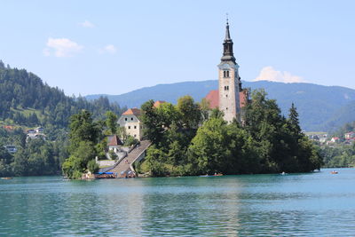 View of a building with waterfront