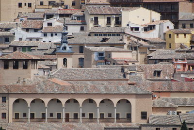 Buildings in a town