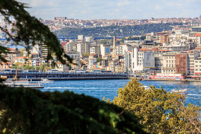  bosphorus amidst buildings in the city