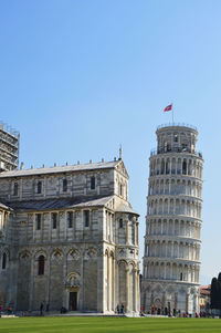 Low angle view of historical building against sky