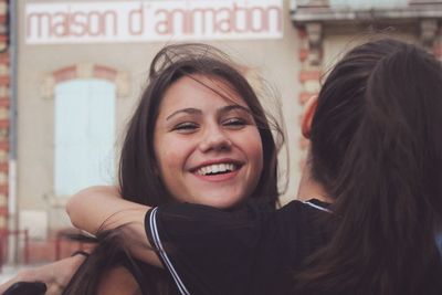 Portrait of a smiling young woman