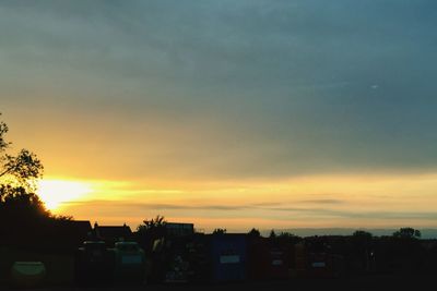 View of sky at sunset