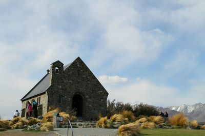 Exterior of church against sky