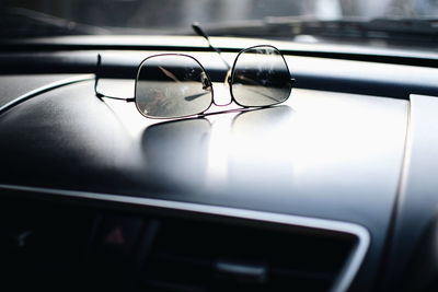 Close-up of sunglasses