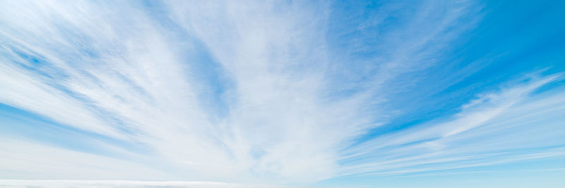 Low angle view of clouds in sky