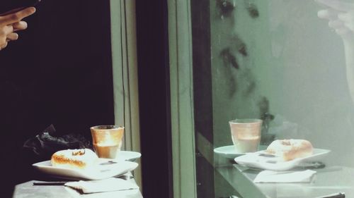 Close-up of drink on table