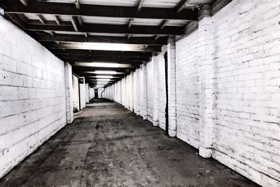 Corridor in building