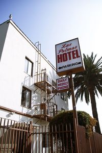 Low angle view of sign board