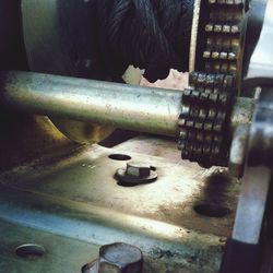 Close-up of old building