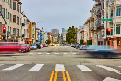 View of city street