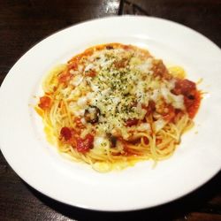 Close-up of food in plate