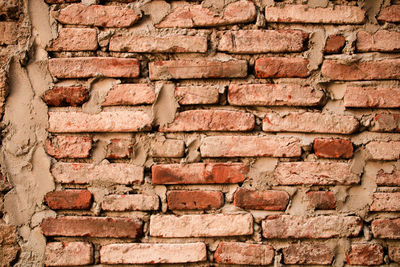 Full frame shot of brick wall