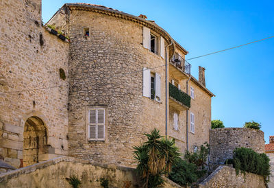 Low angle view of old building