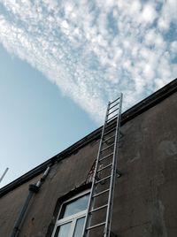 Low angle view of building against sky