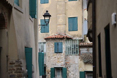 Low angle view of old building