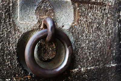 Close-up of rusty metal