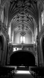 Interior of church