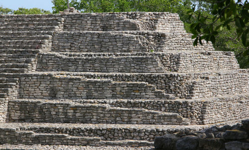 Low angle view of old building