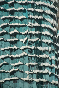 Abstract minimal style reflecting architecture in bangkok