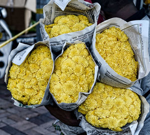 Close-up of vegetables for sale at market stall