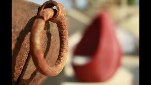 Close-up of rusty metal