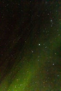 Low angle view of star field at night