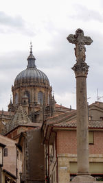 Low angle view of building against sky