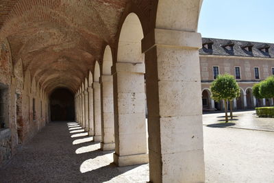 Corridor of building