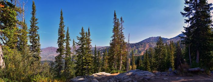 Lake martha hiking sunset peak, great western trail brighton rocky mountains, wasatch front, utah.