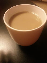 Close-up of tea on table