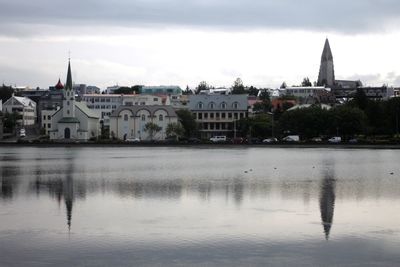 River with buildings in background