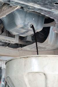 Close-up of machine