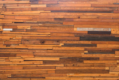 Full frame shot of wooden floor