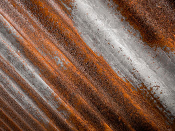 Full frame shot of rusty metal