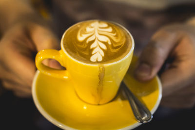 Close-up of drink on table