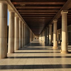 Corridor of building