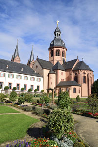 Panoramic view of buildings and city against sky