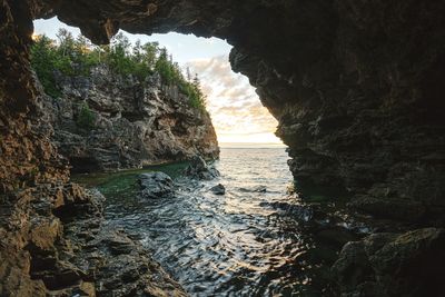 Scenic view of sea