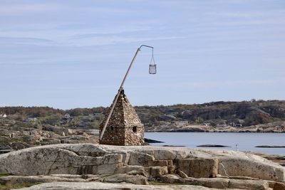 The lighthouse at verdens ende in norway