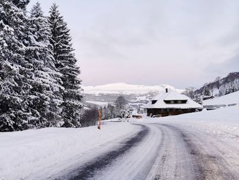 Winter in the mountains